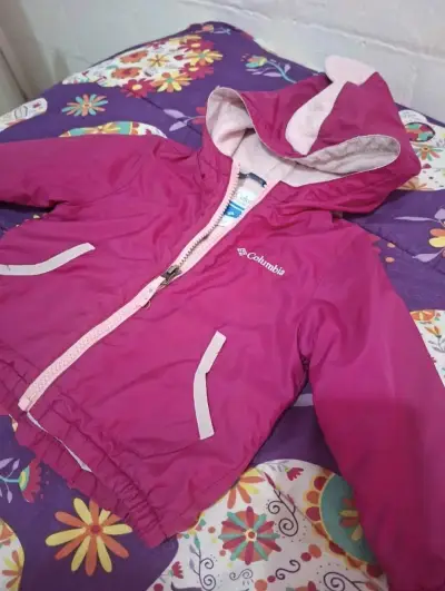 Chaqueta impermeable para niña - miniatura 1