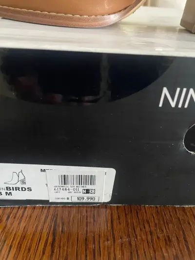 Botines camel Nine West - miniatura 4