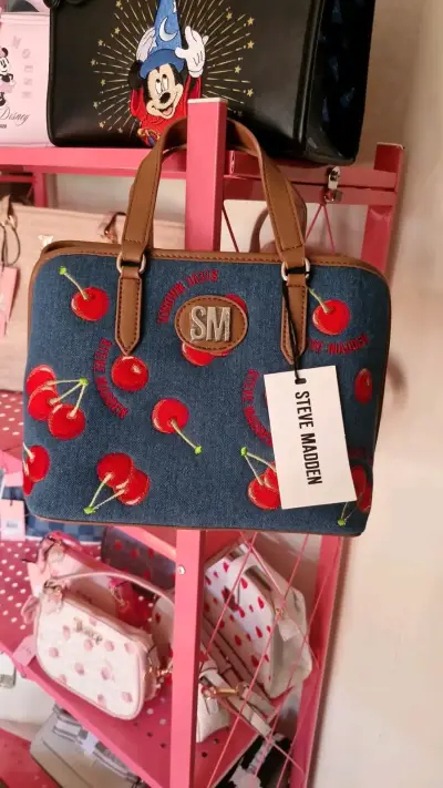 Bolso denim cerezas Steve Madden - miniatura 1