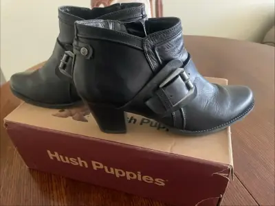 Botines Negros Hush Pupies - miniatura 4