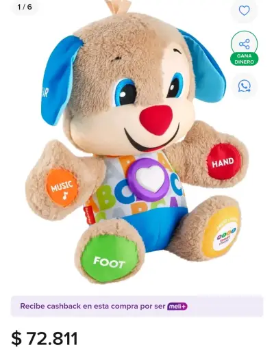 Peluche interactivo educativo - miniatura 1