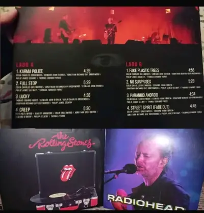 Vinilo Radiohead y tocadiscos - miniatura 1