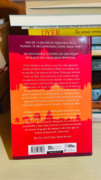 Libro nuevo 'Come Reza Ama' de Elizabeth Gilbert - miniatura 2