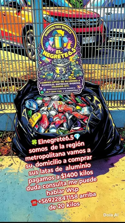 Compramos latas de Aluminio y vamos a su domicilio - miniatura 5