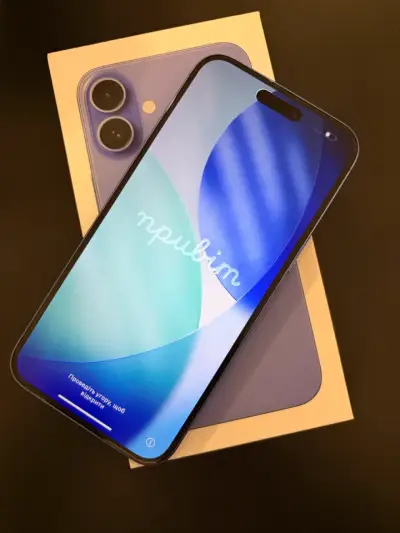 iPhone 16 Plus color azul 128 gb - miniatura 1