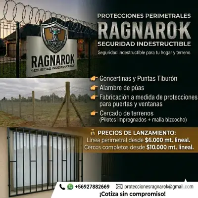 Protecciones perimetrales Ragnarok - miniatura 1