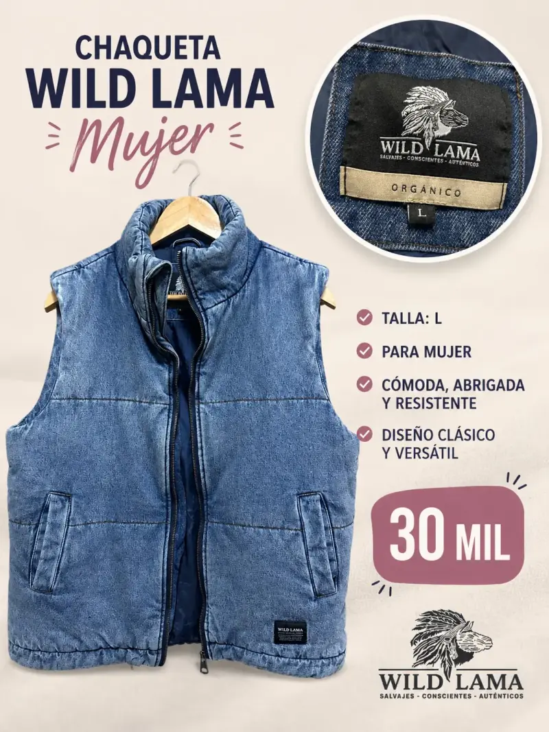 Chaqueta Wild Lama Mujer - 1