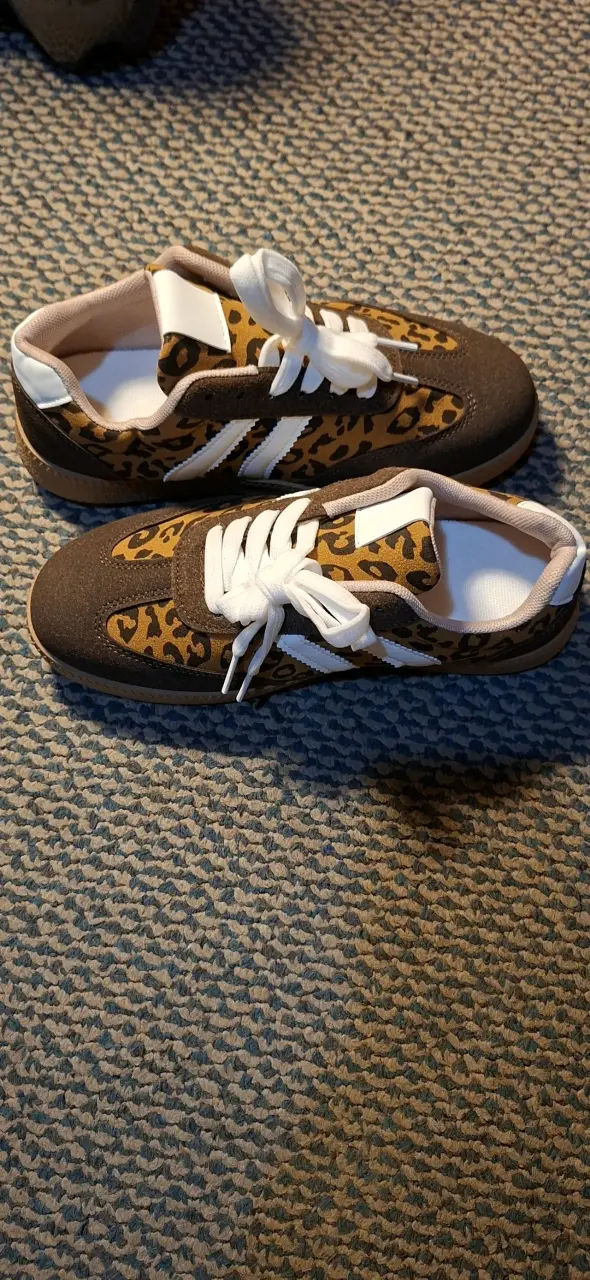 Zapatillas estampado leopardo - 2