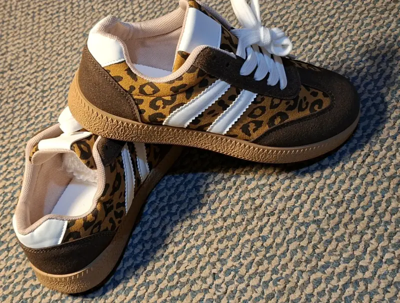 Zapatillas estampado leopardo - 4