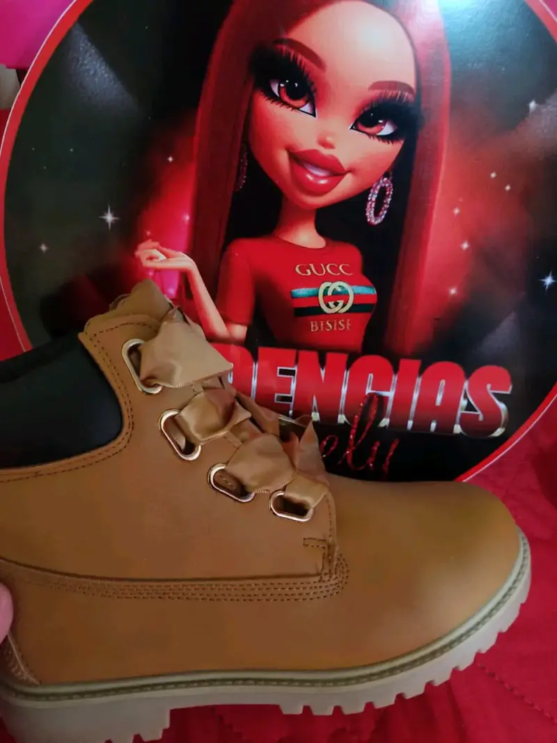 Botines café para mujer