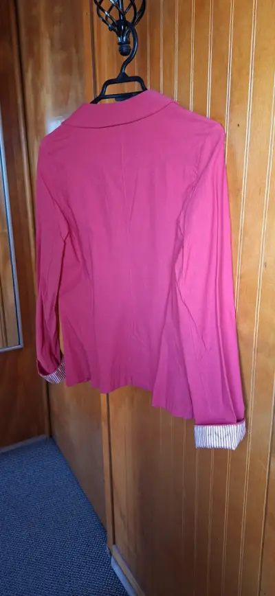 Blazer fucsia para mujer - miniatura 2