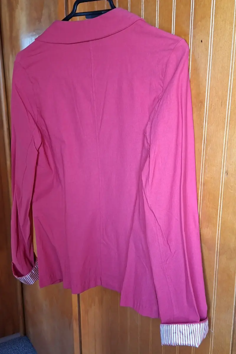 Blazer fucsia para mujer - 3