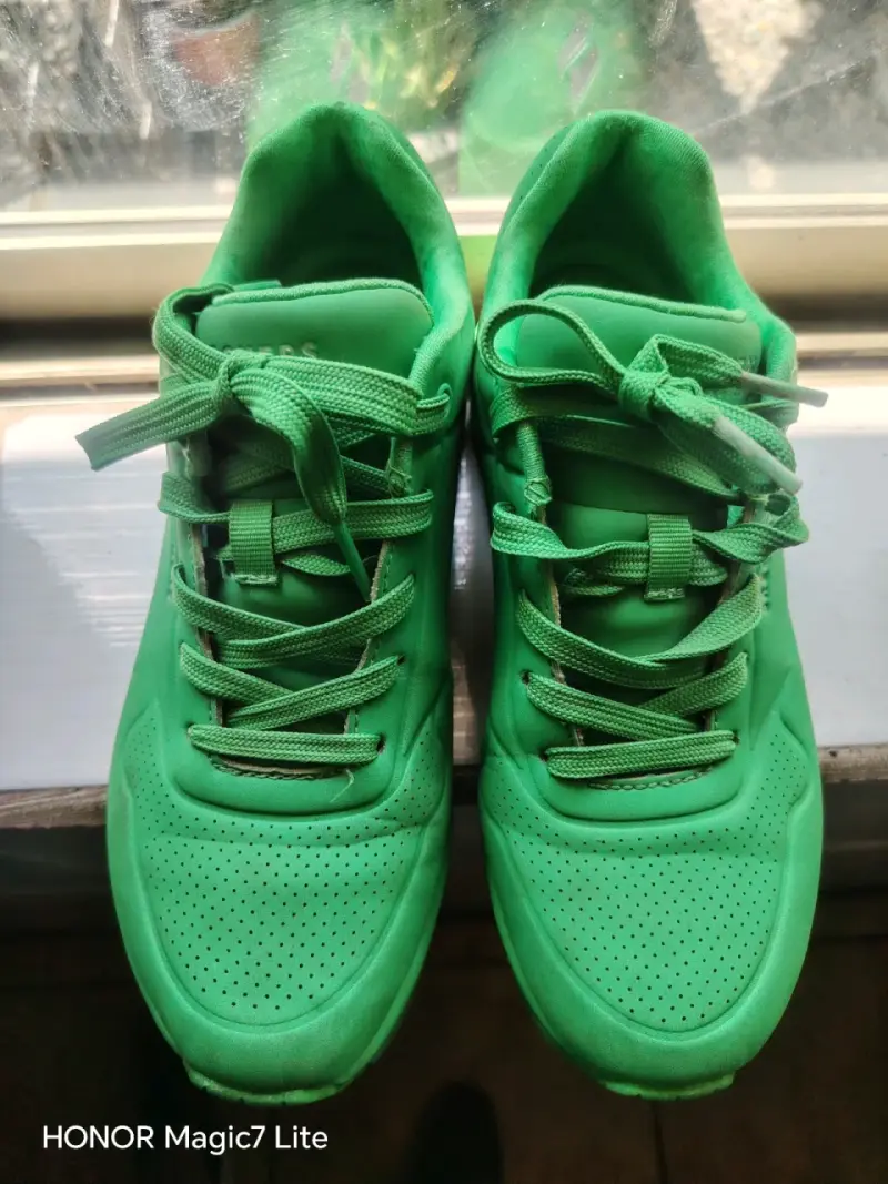 Zapatillas verdes Skechers - 2