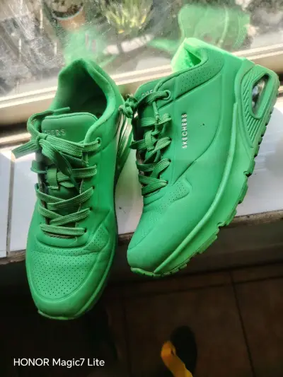 Zapatillas verdes Skechers - miniatura 3