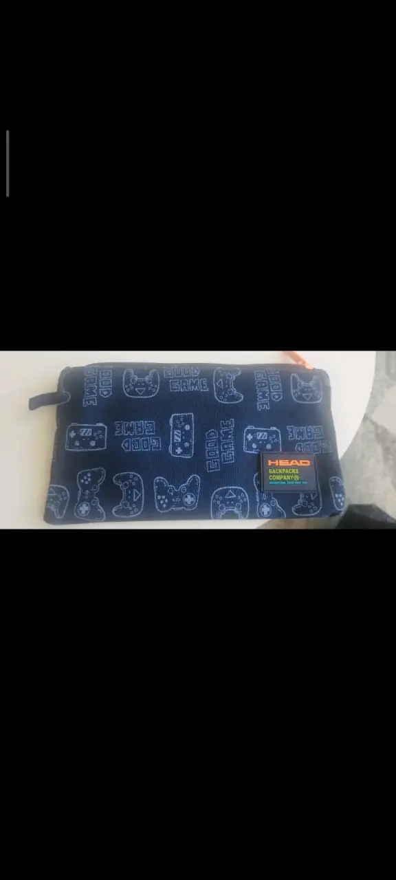Mochila escolar gamer azul - 3