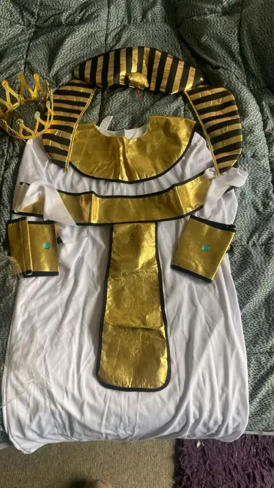 Disfraz Egipcio con Detalles Dorados - miniatura 3