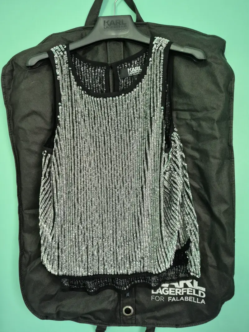 Polera lentejuelas Karl Lagerfeld - 2