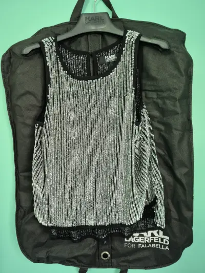 Polera lentejuelas Karl Lagerfeld - miniatura 2