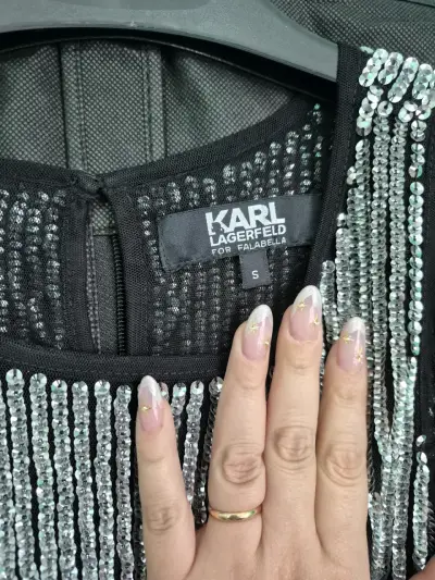 Polera lentejuelas Karl Lagerfeld - miniatura 4