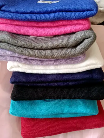 Gorros gruesos lisos  de colores - miniatura 1