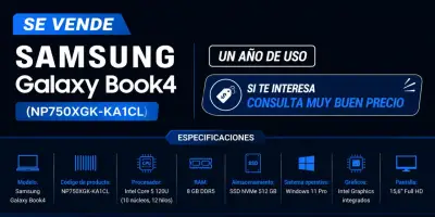 Samsung Galaxy Book4 usado - miniatura 1