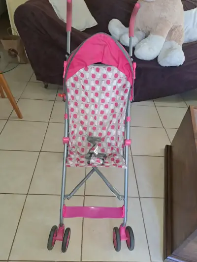 Coche paragua fucsia - miniatura 2