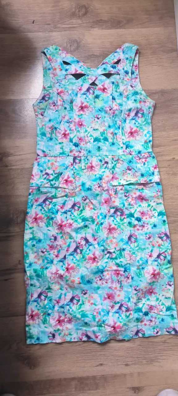 Vestido floral colorido para mujer - 2