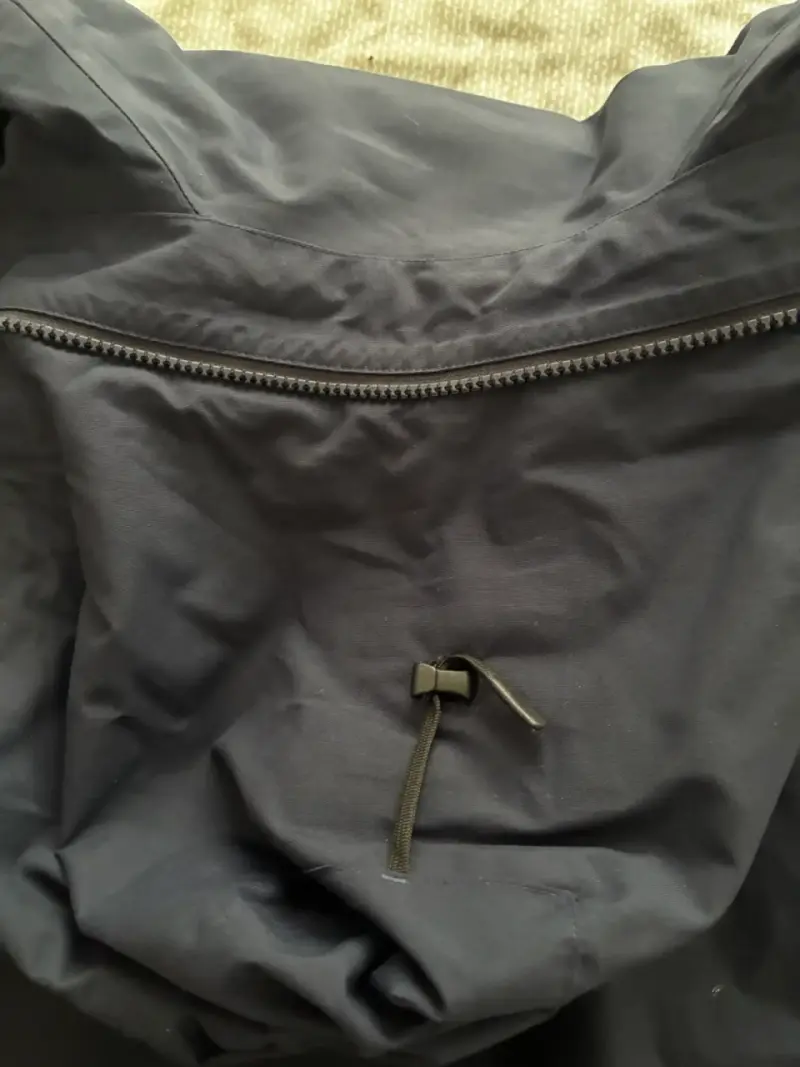 Chaqueta impermeable mujer azul marino - 6