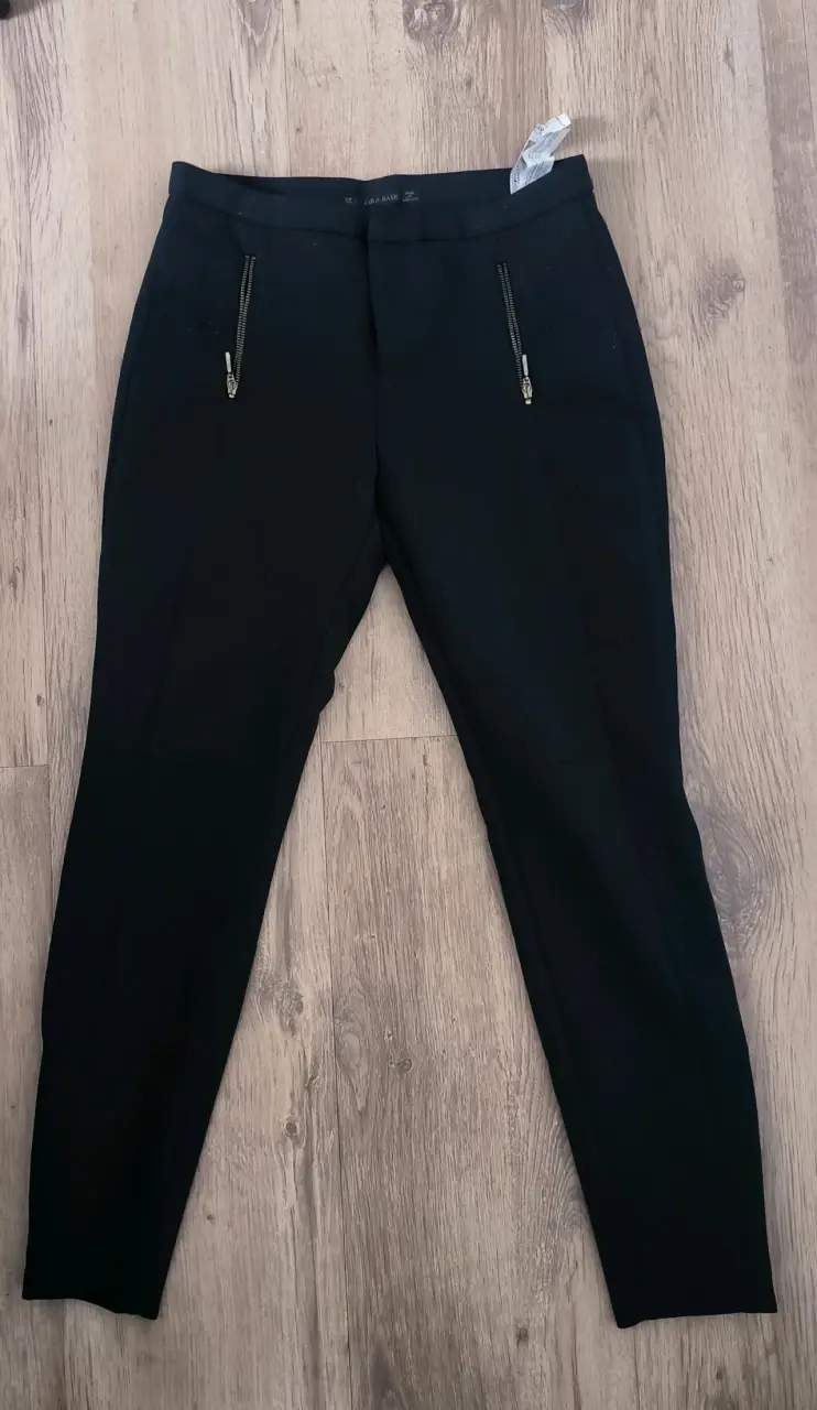 Pantalones negros Zara talla S - 1
