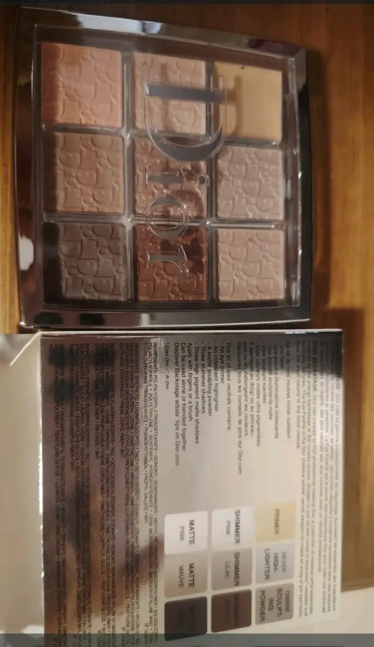Paleta de sombras Dior Backstage - 2
