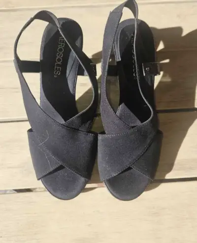 Taco negro Aerosoles 36.5 - miniatura 2