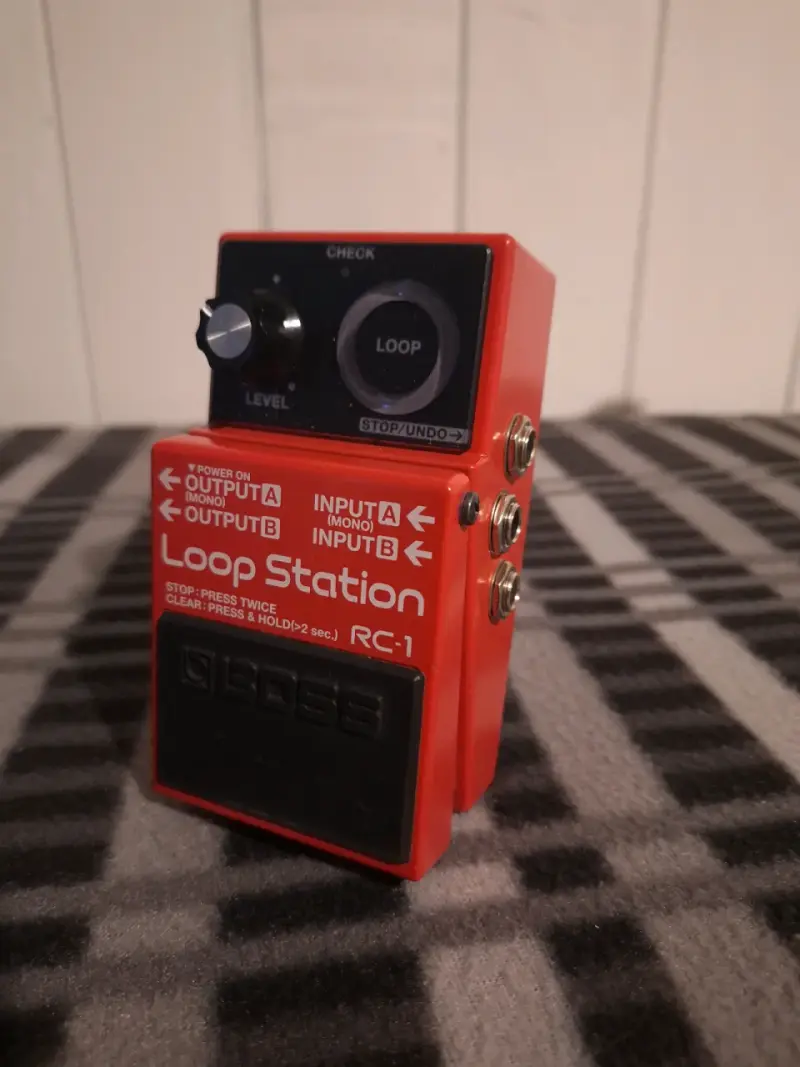 Pedal Loop Station RC-1 rojo - 3