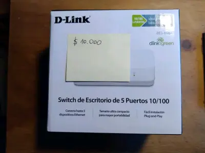Switch D-Link 5 puertos 10/100 - miniatura 1