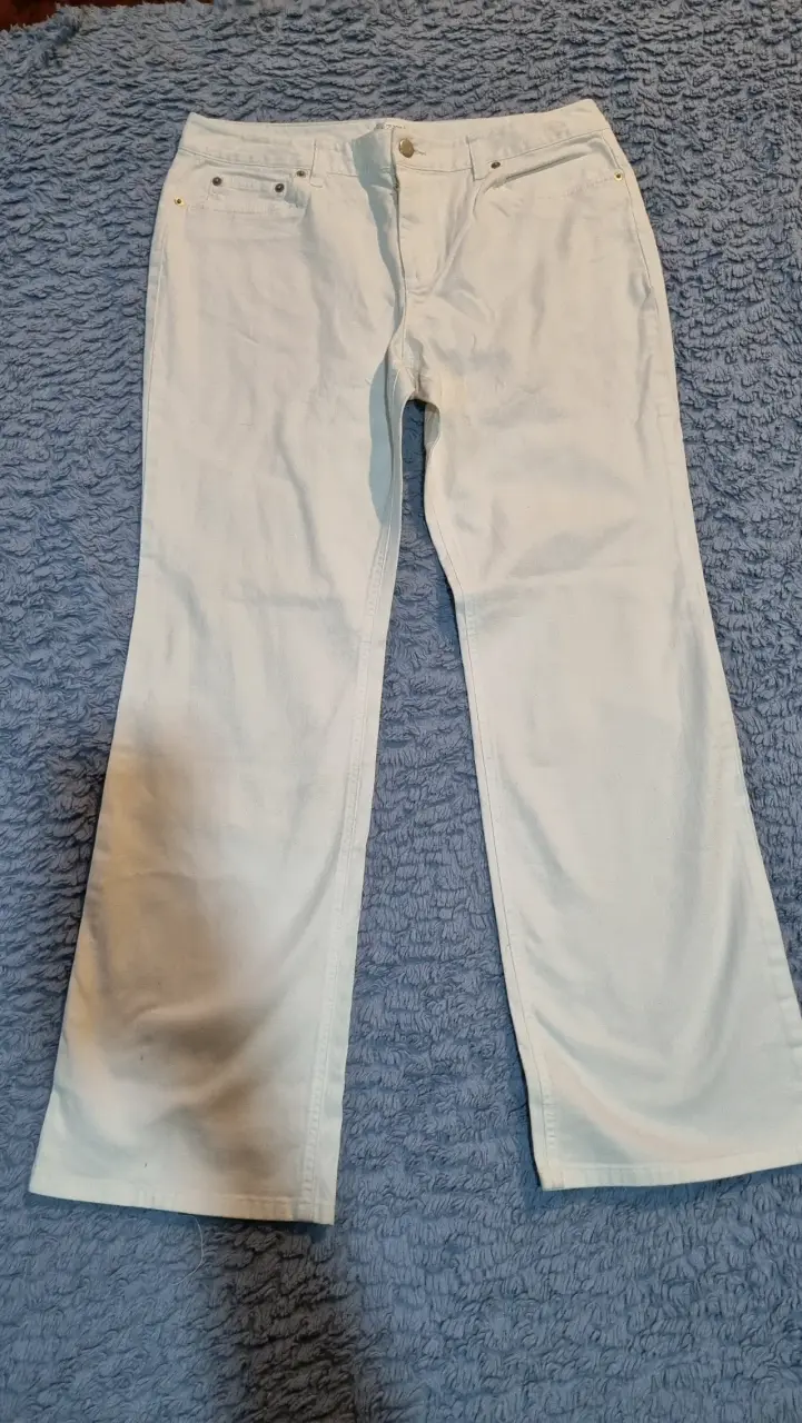 Pantalón blanco talla 40 - 2