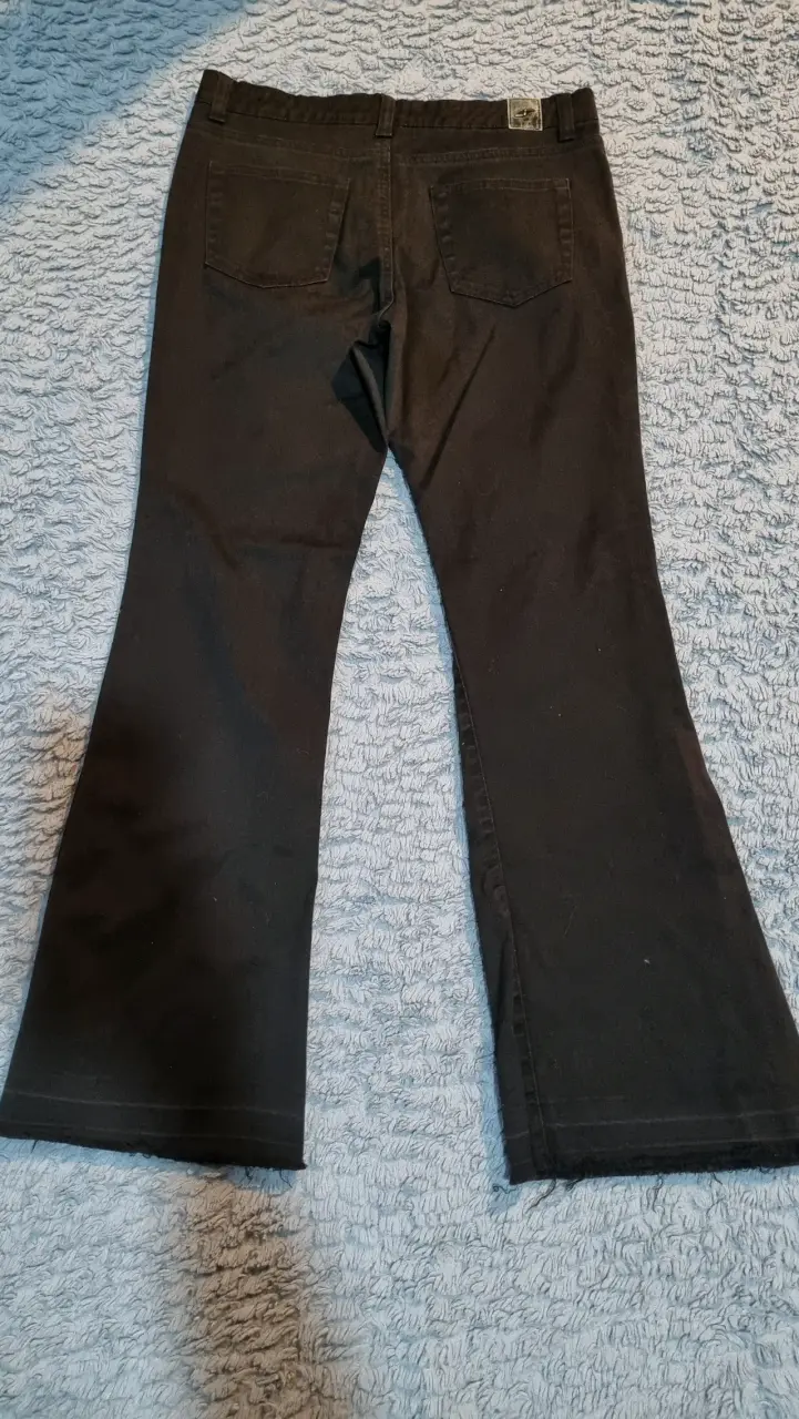 Pantalón negro campana talla 38 - 3
