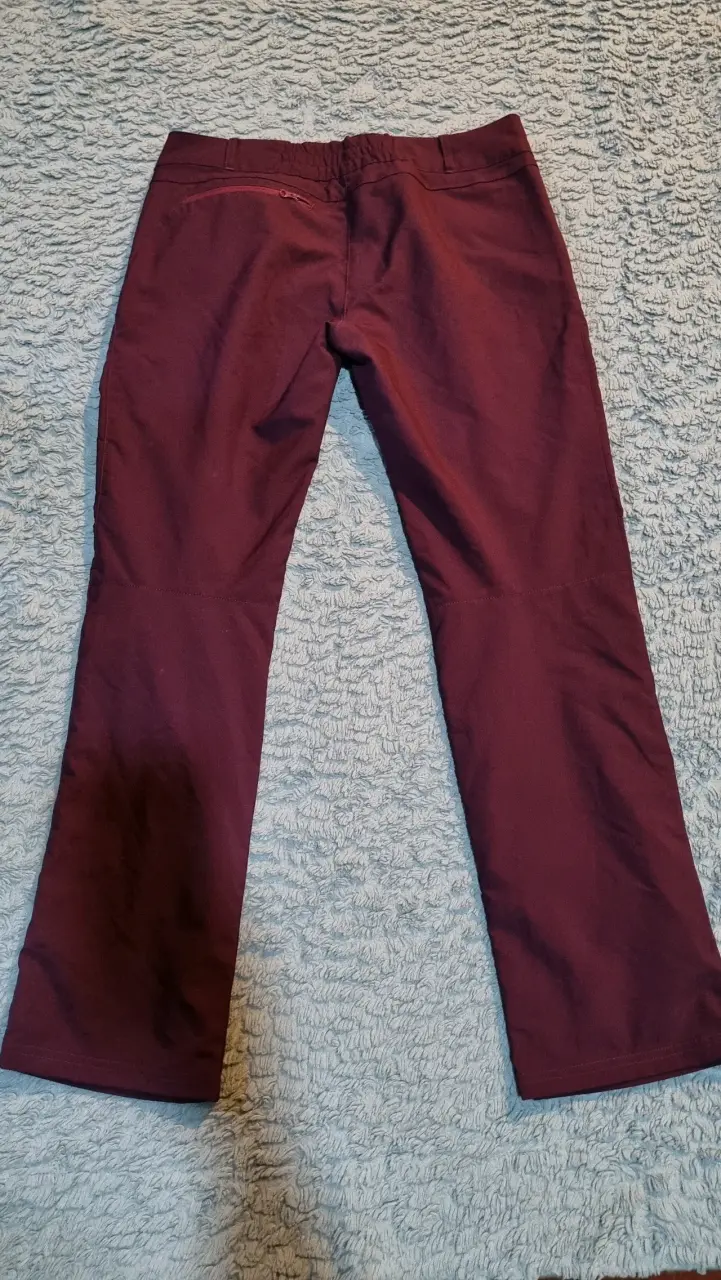 Pantalones burdeos secado rápido - 3