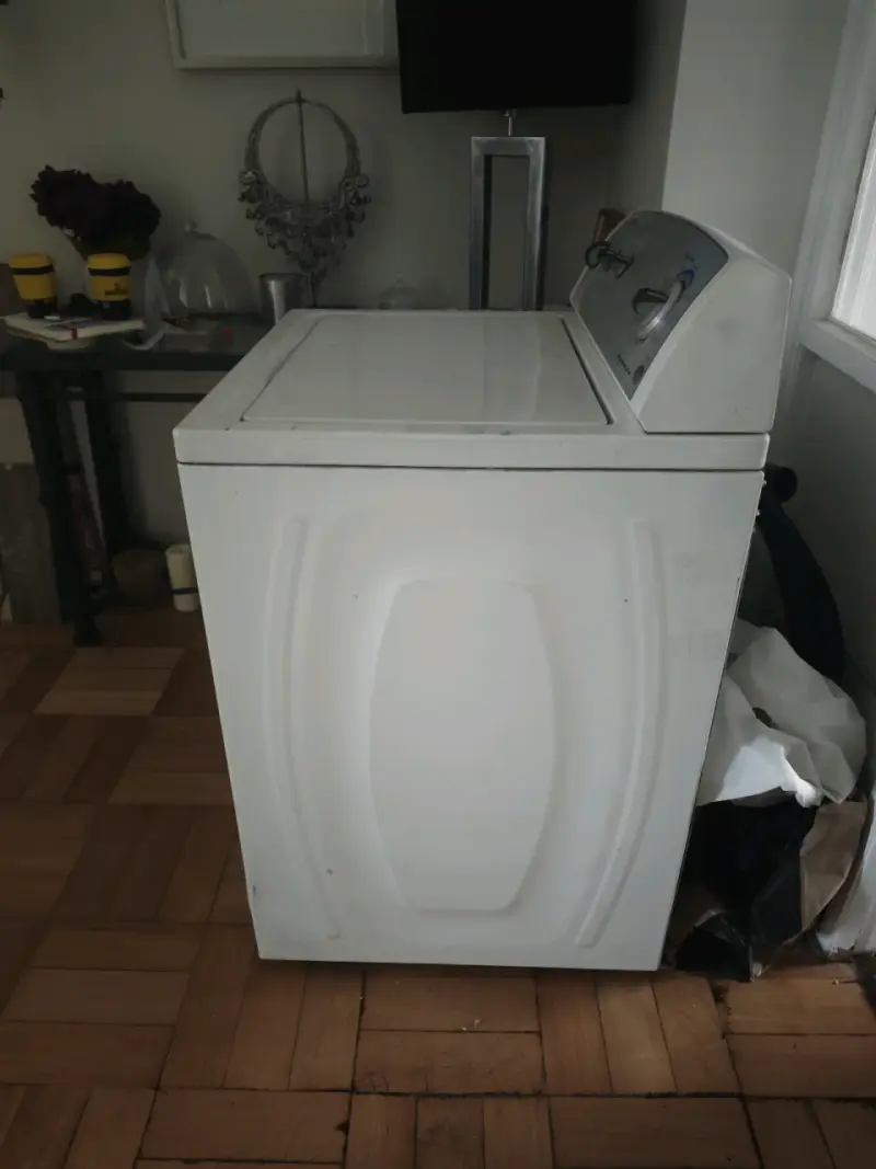 Lavadora Whirlpool carga superior blanca - 2