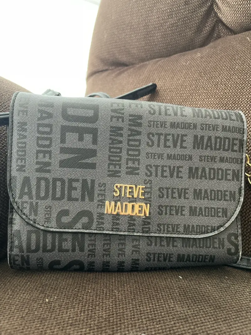 Cartera Steve Madden negra - 1