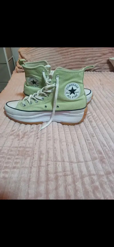 Zapatillas Converse verde claro - miniatura 1