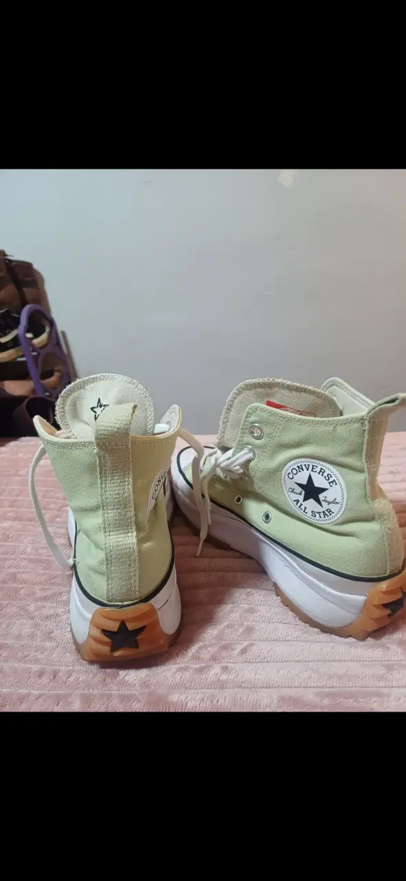 Zapatillas Converse verde claro - 2