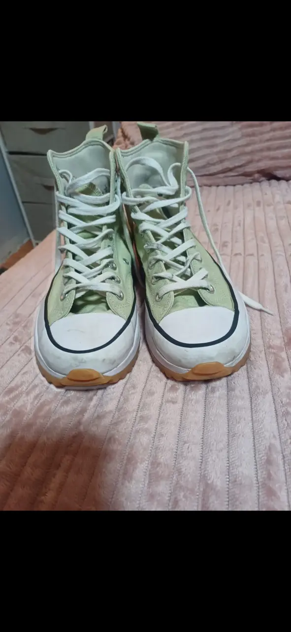 Zapatillas Converse verde claro - 3