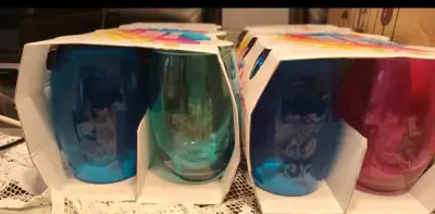 Set 6 vasos de colores Cristar - miniatura 3