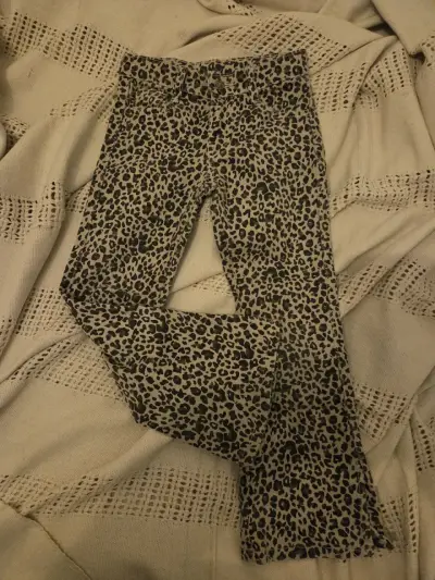 Pantalones estampado leopardo - miniatura 1