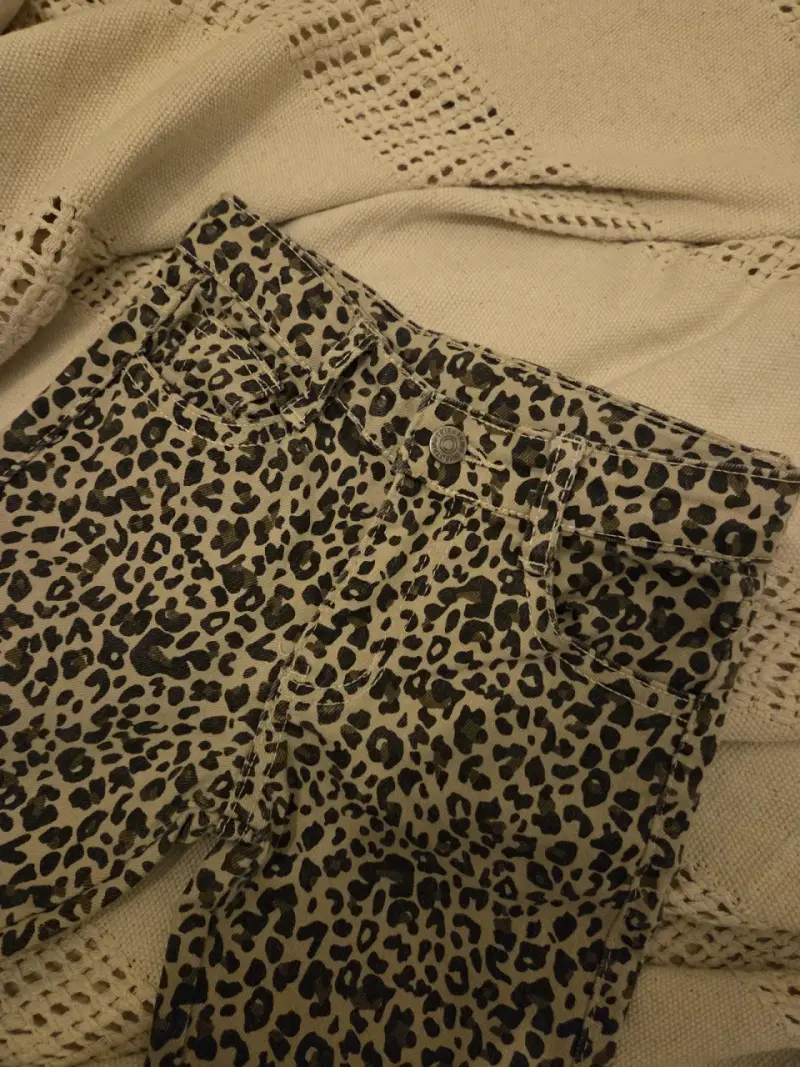 Pantalones estampado leopardo - 3