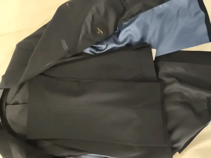 Blazer azul oscuro elegante - 2