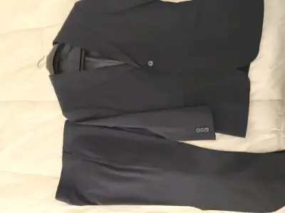 Blazer azul oscuro elegante - miniatura 3
