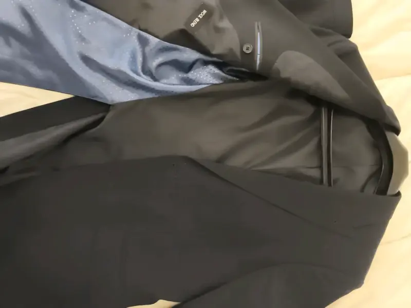 Blazer azul oscuro elegante - 4