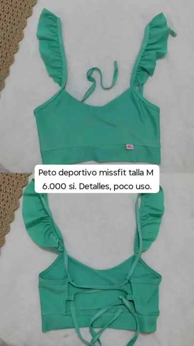 Tops deportivos Missfit - miniatura 2