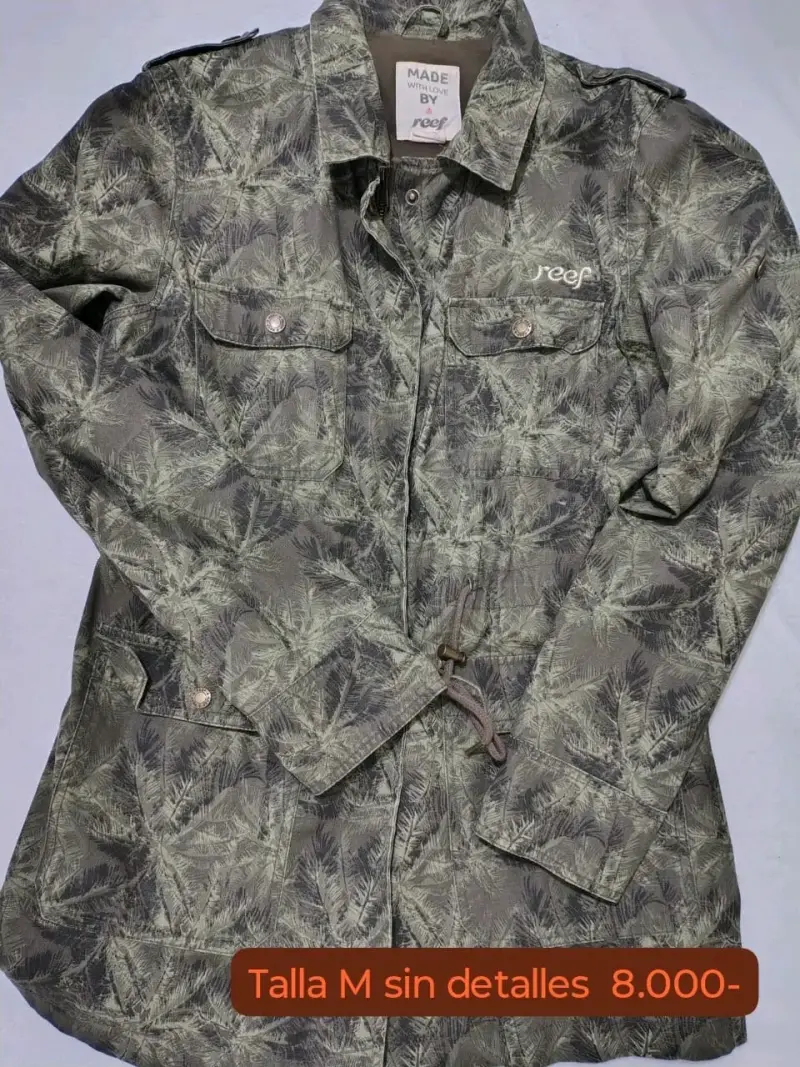 Chaqueta camuflaje talla M