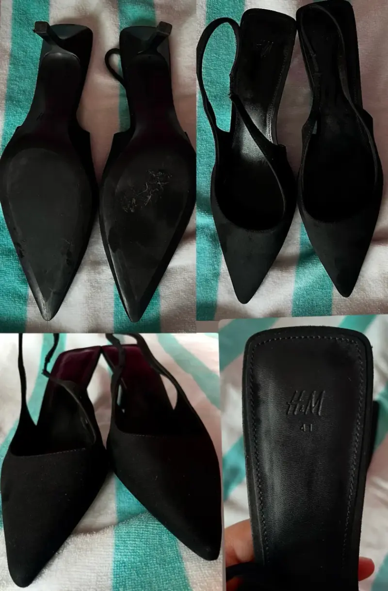 Zapatos negros con tiras H&M - 3